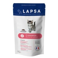 LAPSA Croquettes CROISSANCE pour chatons Sachet de 2kg LAPSA Croquettes CROISSANCE pour chatons Sachet de 2kg