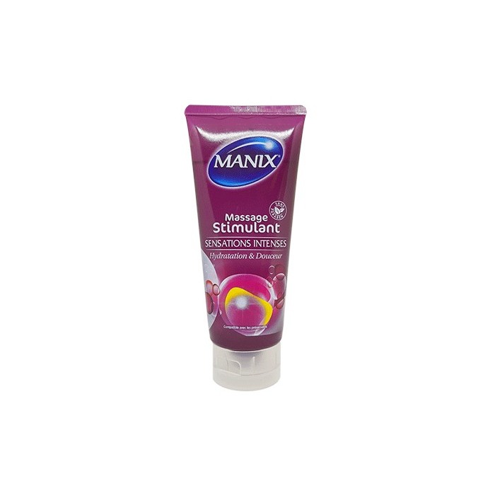 MANIX Massage stimulant Sensations intenses Tube de 200 ml