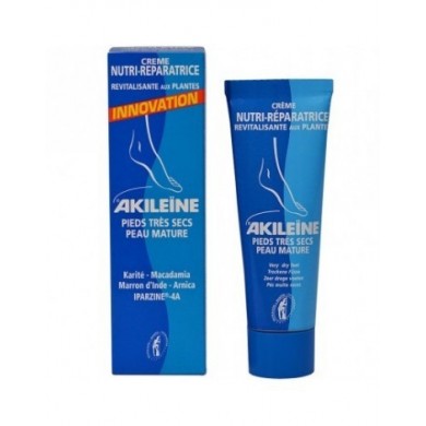 AKILEINE SOINS BLEUS Crème nutri réparatrice pieds secs 50ml ASEPTA - 1 AKILEINE SOINS BLEUS Crème nutri réparatrice pieds secs 50ml ASEPTA - 1