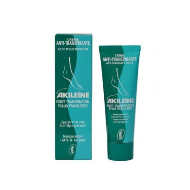 AKILEINE SOINS VERTS Crème antitranspirante Tube de 50ml ASEPTA - 1