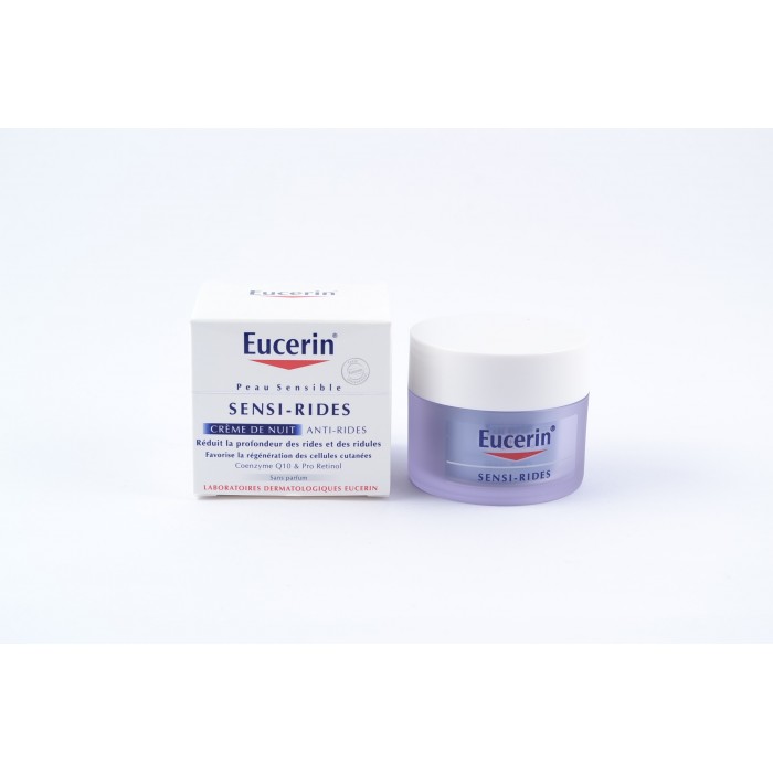 Eucerin Sensi-Rides Crème de Nuit Anti-Rides 50 ml