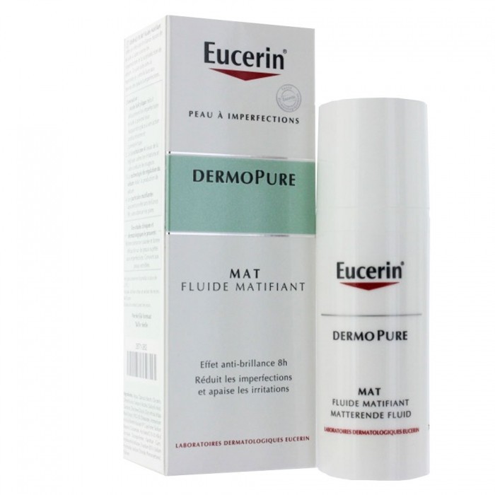 EUCERIN DermoPure Mat Fluide matifiant Tube de 50 ml