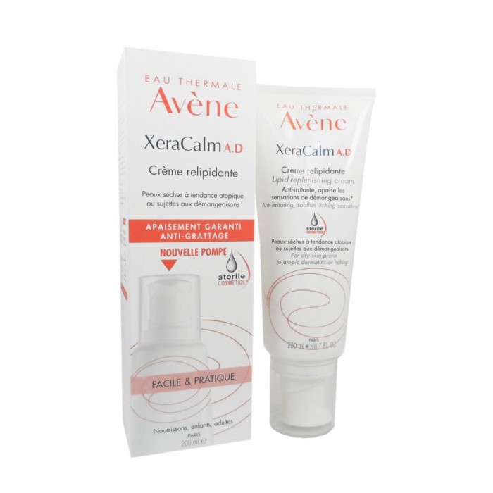 AVENE XeraCalm AD Crème relipidante Nourrissante et Anti-irritante Tube de 200 ml Avene - 1