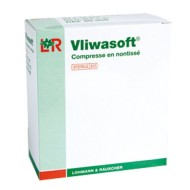 LOHMANN Vliwasoft Compresse non tissé 7.5 x 7.5 cm Boite de 100