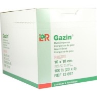 LOHMANN GAZIN Compresse de gaz 10 cm x 10 cm Boite de 100 LOHMANN GAZIN Compresse de gaz 10 cm x 10 cm Boite de 100