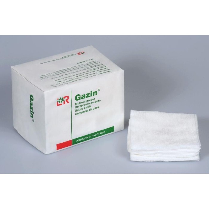 LOHMANN GAZIN Compresse de gaz 7,5cm x 7.5 cm Boite de 20 (10x2) LOHMANN GAZIN Compresse de gaz 7,5cm x 7.5 cm Boite de 20 (10x2)