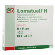 LOHMANN Lomatuell H Tulle gras 5 X 5 cm Boite de 10