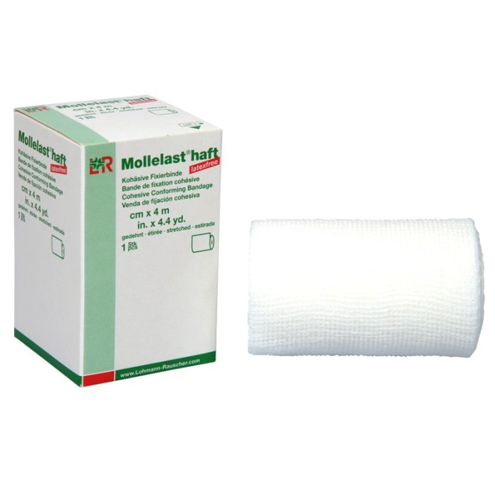 LOHMANN Mollelast Haft Bande cohésive 10 cm x 4m LOHMANN Mollelast Haft Bande cohésive 10 cm x 4m