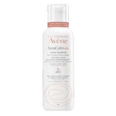 AVENE XeraCalm AD Crème relipidante Nourrissante et Anti-irritante Flacon pompe de 400 ml