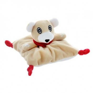 KINECARE Bouillotte doudou "nounours " déhoussable senteur fleurs de lavade