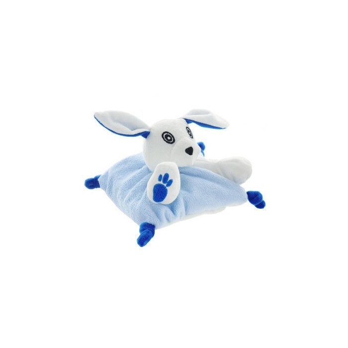 KINECARE Bouillotte doudou "LAPIN Bleue " déhoussable senteur fleurs de lavade