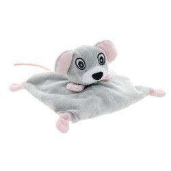 KINECARE Bouillotte doudou "SOURIS " déhoussable senteur fleurs de lavade