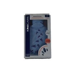 KINECARE Bouillotte à eau 2 litres avec housse lavable "bleu ciel"