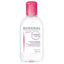 BIODERMA CREALINE TS H2O Solution Micellaire sans parfum nettoyant apaisant Flacon de 250ml Bioderma - 1 BIODERMA CREALINE TS H2O Solution Micellaire sans parfum nettoyant apaisant Flacon de 250ml Bioderma - 1