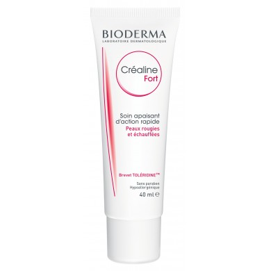 BIODERMA CREALINE FORT Crème hydratante apaisante Peaux intolérantes 40ml Bioderma - 1 BIODERMA CREALINE FORT Crème hydratante apaisante Peaux intolérantes 40ml Bioderma - 1