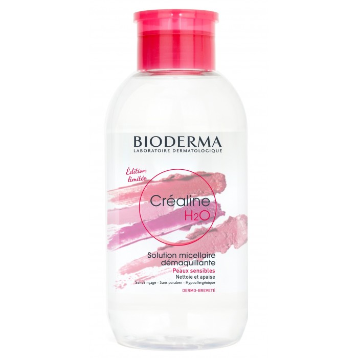 BIODERMA Créaline H2O solution micellaire peaux sensibles Flacon de 500 ml