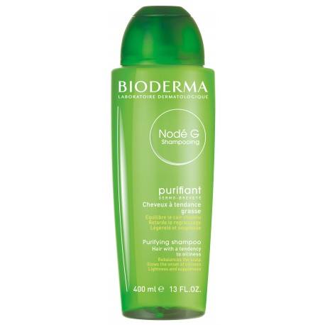 BIODERMA NODE G Shampooing fluide sans parfum Cheveux Gras Flacon de 400ml Bioderma - 1