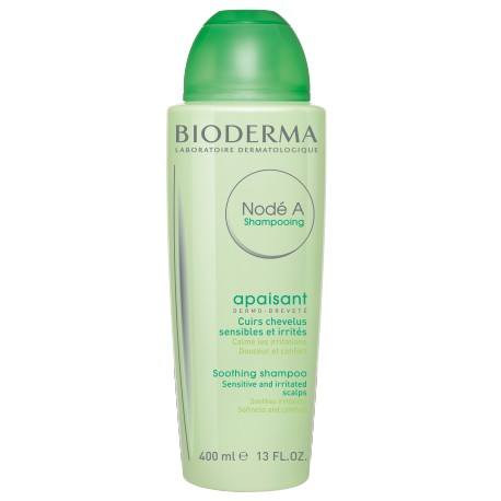 BIODERMA NODE A Shampooing crème apaisant cuir chevelu sensible irrité Flacon de 400ml Bioderma - 1