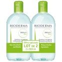 BIODERMA SEBIUM H2O Solution Micellaire sans savon nettoyant Peaux Grasses 2Flacons de 500ml Bioderma - 1 BIODERMA SEBIUM H2O Solution Micellaire sans savon nettoyant Peaux Grasses 2Flacons de 500ml Bioderma - 1