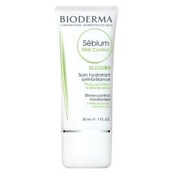 BIODERMA Sébium Mat Control Soin hydratant anti-brillance Tube de 30 ml BIODERMA Sébium Mat Control Soin hydratant anti-brillance Tube de 30 ml