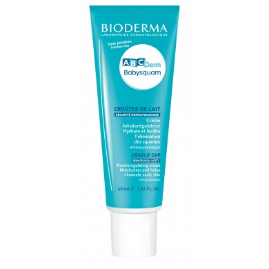 BIODERMA ABCDERM BABYSQUAM Crème croûtes de lait Tube de 40ml Bioderma - 1 BIODERMA ABCDERM BABYSQUAM Crème croûtes de lait Tube de 40ml Bioderma - 1