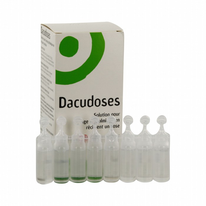 DACUDOSES Solution pour lavage ophtalmique en unidose Boite de 24 GIFRER BARBEZAT - 1
