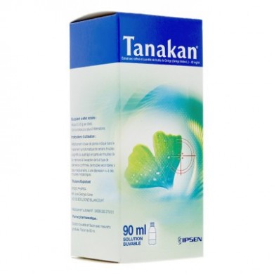 TANAKAN Extrait de Gingko Biloba Flacon de 90 ml IDIM PHARMA - 1