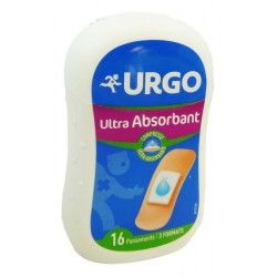 URGO Pansements ultra absorbant Boite de 16 assortis Urgo - 1