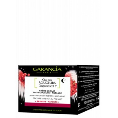 GARANCIA Que mes rougeurs disparaissent Crème de nuit Pot de 50 ml GARANCIA Que mes rougeurs disparaissent Crème de nuit Pot de 50 ml