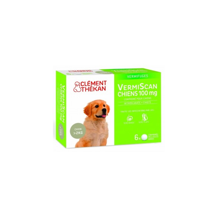 VERMISCAN Chiots 100 mg Boite de 4 comprimés
