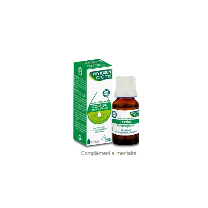 PHYTOSUN AROMS Baume de COPAÏBA Flacon de 10 ml