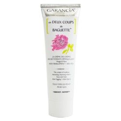 GARANCIA Crème nettoyante démaquillante visage et yeux "En Deux Coups de Baguette" Rose Tube de 120 g GARANCIA - 1 GARANCIA Crème nettoyante démaquillante visage et yeux "En Deux Coups de Baguette" Rose Tube de 120 g GARANCIA - 1