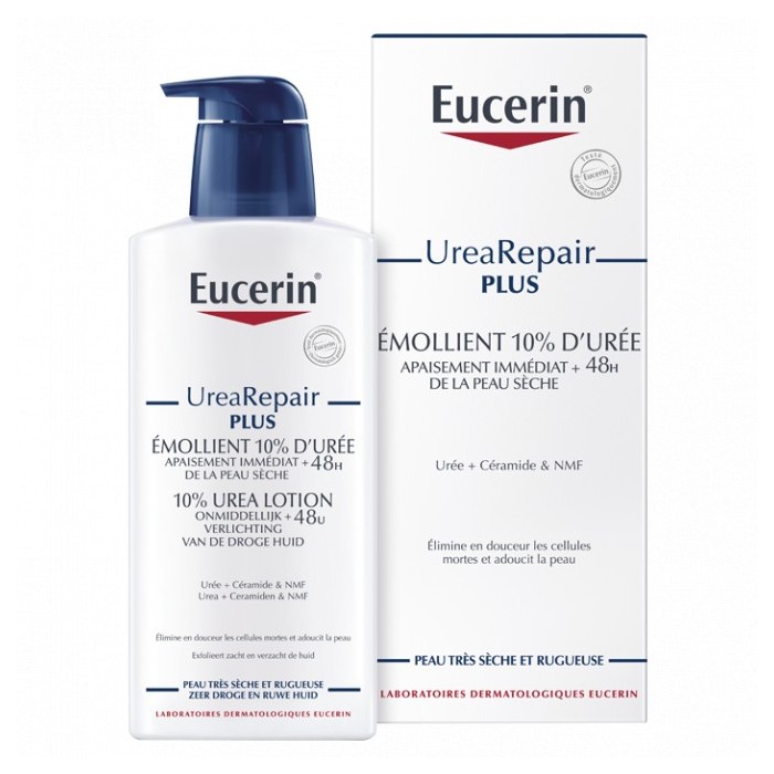 EUCERIN Complete Repair Emollient réparateur 10% Urée Flacon de  400ml