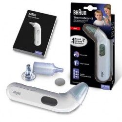 BRAUN ThermoScan 3  Thermomètre auriculaire IRT 3030
