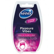 MANIX PLEASURE VIBES Anneau vibrant 3 vitesses Boite de 1 Manix - 1
