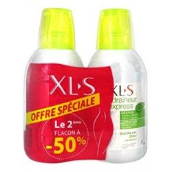 XLS Draineur Express Lot de 2 flacon de 500 ml