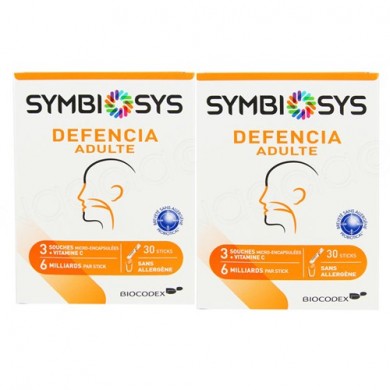 SYMBIOSYS DEFENCIA Adulte Lot de 2 boites de 30 sticks