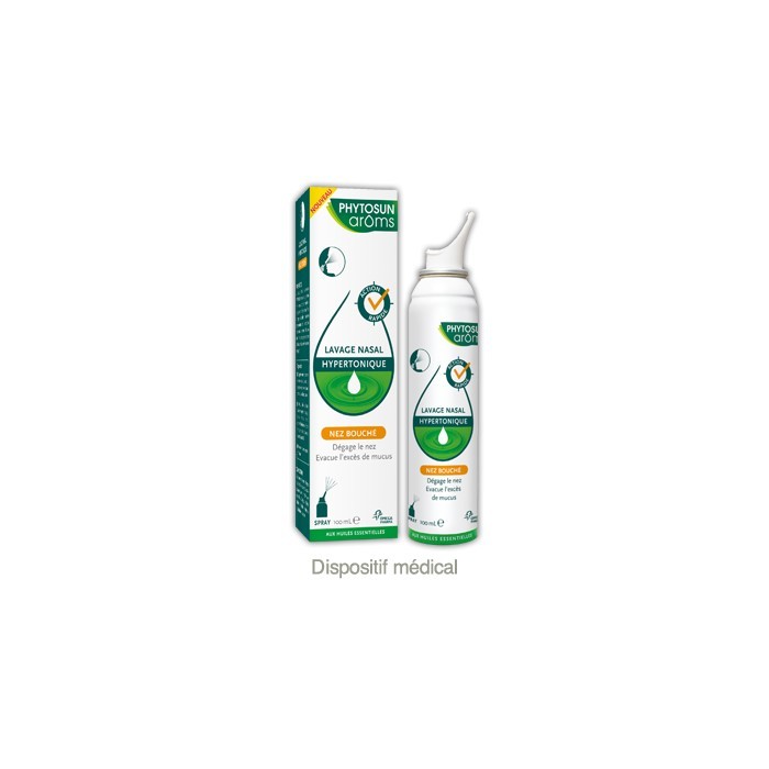 PHYTOSUN AROMS Lavage nasal hypertonique Spray de 100 ml