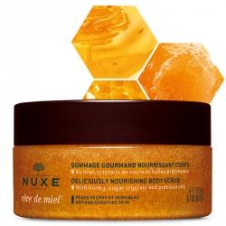 NUXE Gommage Gourmand Nourrissant corps Rêve de miel Pot de 175 ml
