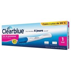 CLEARBLUE Test de grossesse détection précoce Boite de 1 PROCTER ET GAMBLE FRANCE - 1 CLEARBLUE Test de grossesse détection précoce Boite de 1 PROCTER ET GAMBLE FRANCE - 1