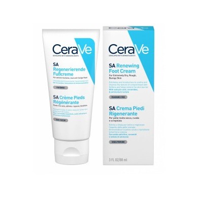 CERAVE SA Crème pieds régénérante Tube de 88 ml CERAVE SA Crème pieds régénérante Tube de 88 ml