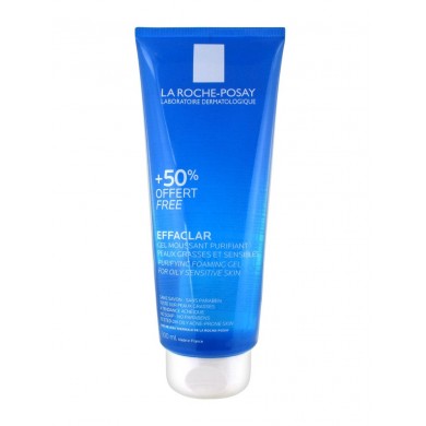 LA ROCHE POSAY EFFACLAR Gel moussant  Tube de 300ml