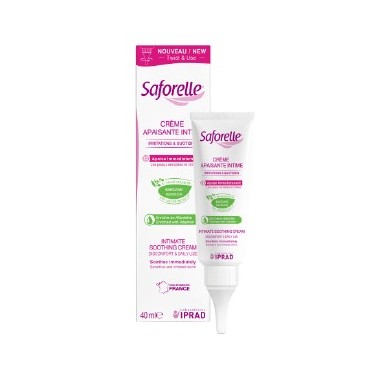 SAFORELLE Crème apaisante intime Tube  de 40 ml SAFORELLE Crème apaisante intime Tube  de 40 ml