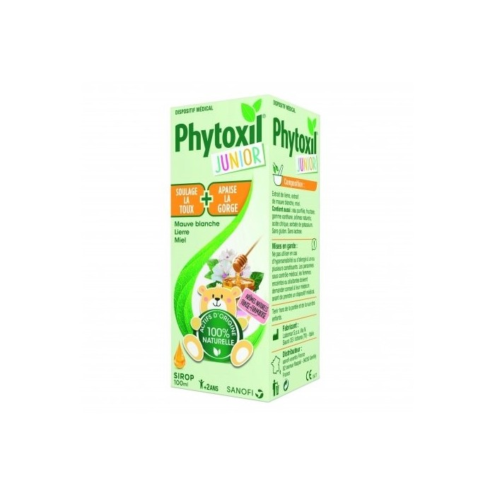 PHYTOXIL JUNIOR Sirop enfant + 2 ans Flacon de 100 ml