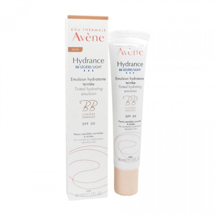 AVENE HYDRANCE BB Lumière Emulsion  Légère HYDRATANTE TEINTÉE SPF 30 Tube de 40 ml