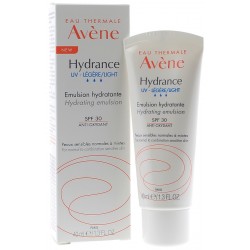 AVENE HYDRANCE OPTIMALE UV Crème légère Tube de 40ml Avene - 1 AVENE HYDRANCE OPTIMALE UV Crème légère Tube de 40ml Avene - 1