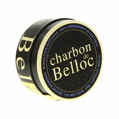 CHARBON DE BELLOC Boite de 36 capsules molles