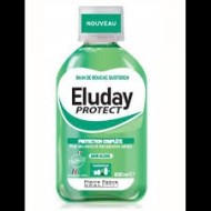 ELUDAY Protect Bain de bouche quotidien sans alcool Flacon de 500 ml