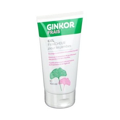 GINKOR FRAIS Gel fraîcheur pour les jambes Tube de 150 ml GINKOR FRAIS Gel fraîcheur pour les jambes Tube de 150 ml