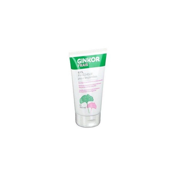 GINKOR FRAIS Gel fraîcheur pour les jambes Tube de 150 ml